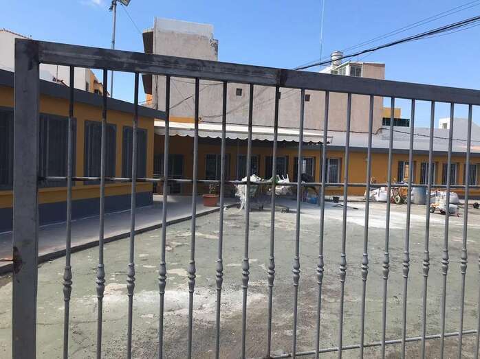 Obras en el Centro de Estancia Diurna de Alzhéimer de Telde (Foto TA)